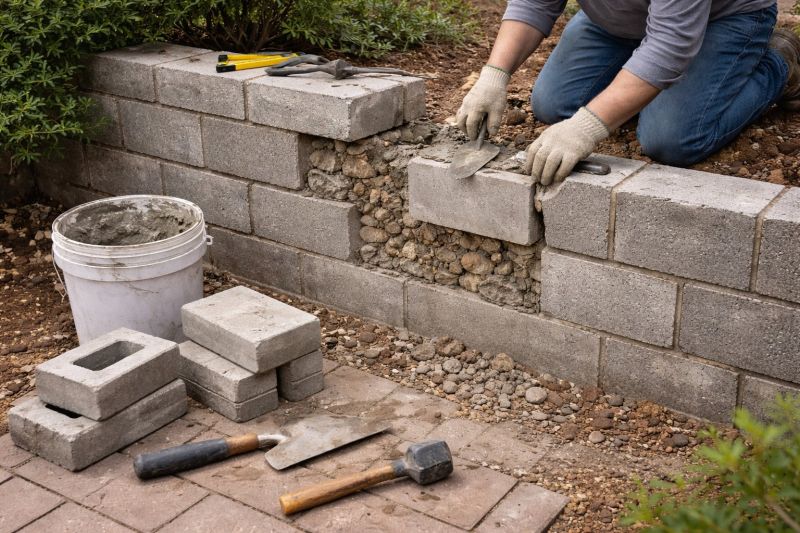 Block Wall Repair in Loveland, CO