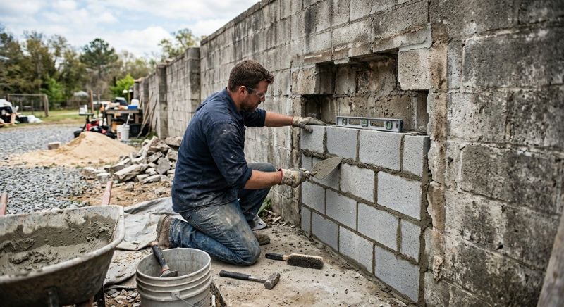 Block Wall Repair in Loveland, CO