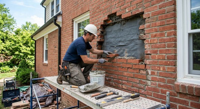 Brick Flatwork Repair in Berthoud, CO