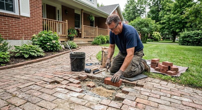 Brick Flatwork Repair in Estes Park, CO