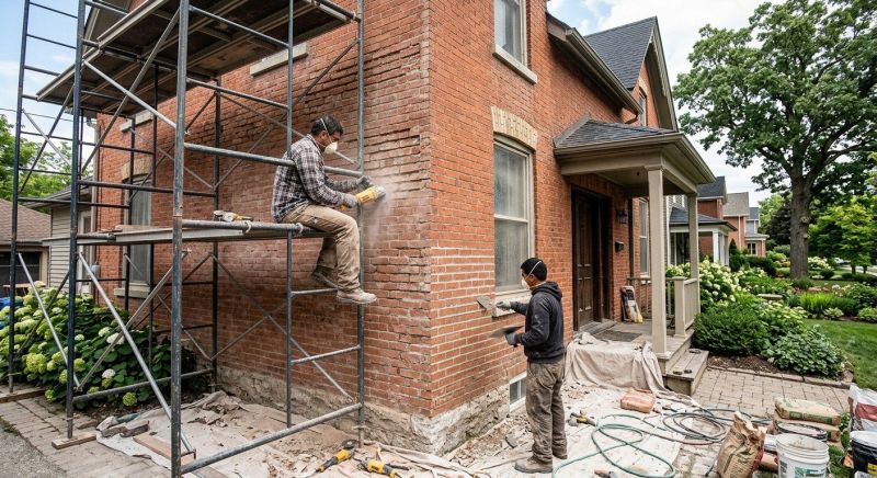 Brick Restoration in Grand Lake, CO