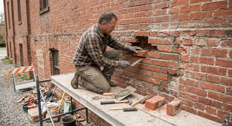 Brick Stairs Repair in Jamestown, CO