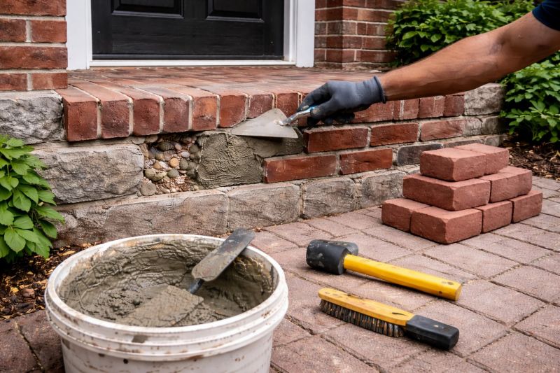 Brick Steps Repair in Estes Park, CO