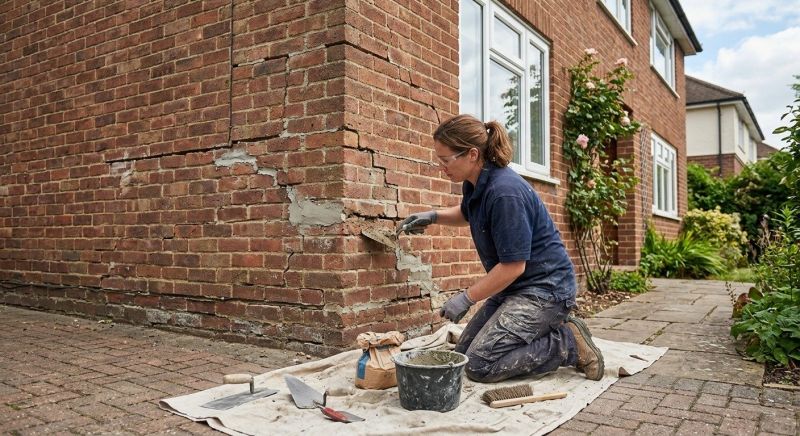 Brick Wall Repair in Longmont, CO