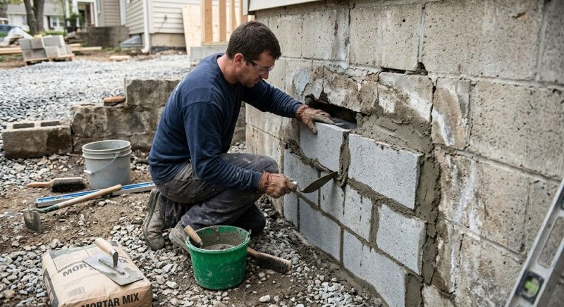 Concrete Block Repair in Boulder County, CO