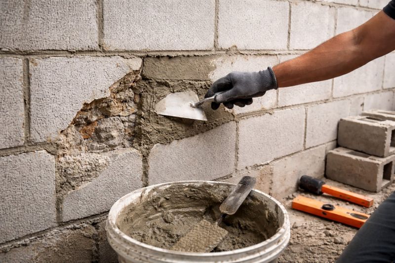 Concrete Block Wall Repair in Estes Park, CO