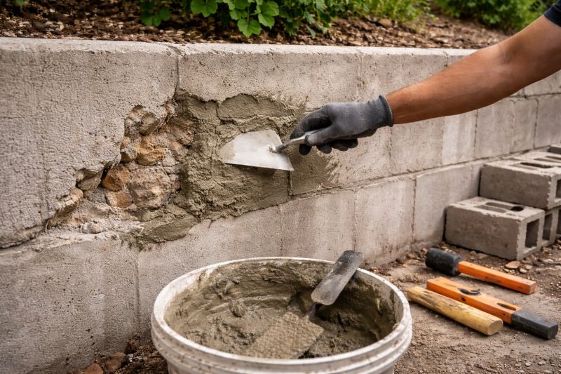 Retaining Wall Repair in Longmont, CO