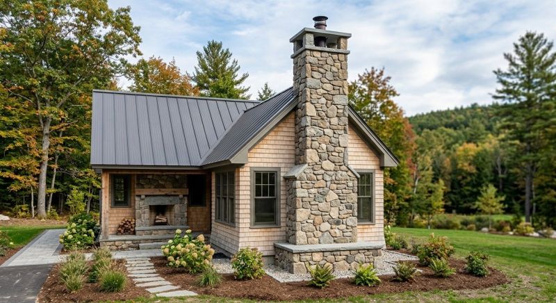 Stone Chimney Installation in Grand Lake, CO