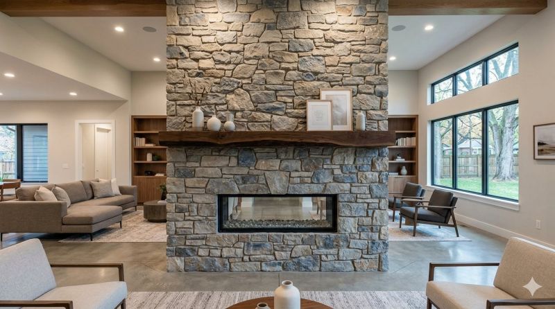 Stone Chimney Installation in Grand Lake, CO