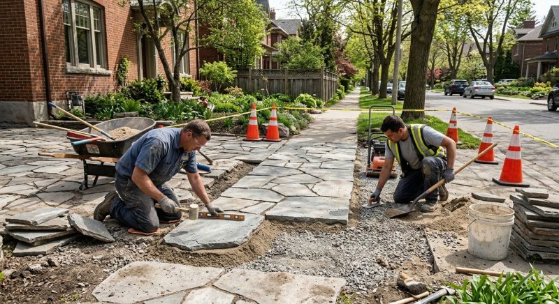 Stone Driveway Repair in Estes Park, CO