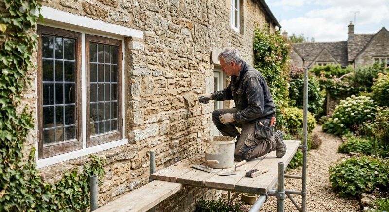 Stone Masonry Repair in Johnstown, CO