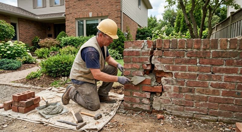 Brick Wall Repair in Longmont, CO